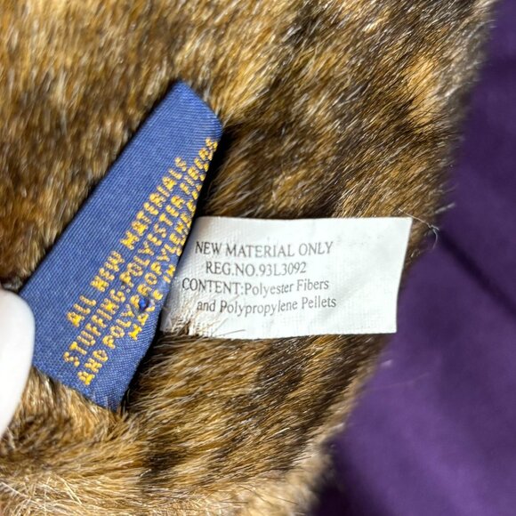 Vintage 2004 Boyds Collection Ltd Brown Teddy Bear Fully Jointed Head Down - Picture 7 of 7